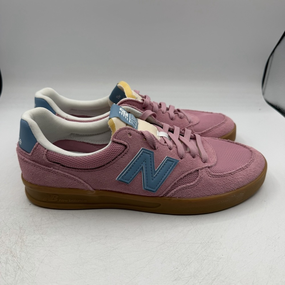 New Balance Numeric 300 Skate Shoes Womens 8.5 D Pink Blue Gum Sneakers CT300NP3
